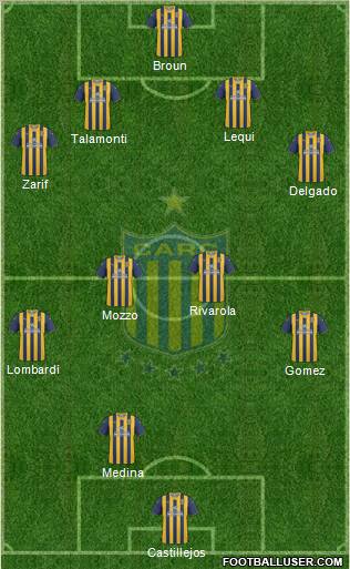 Rosario Central Formation 2011