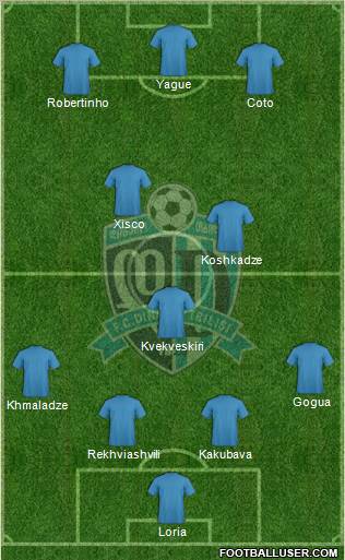 Dinamo Tbilisi Formation 2011