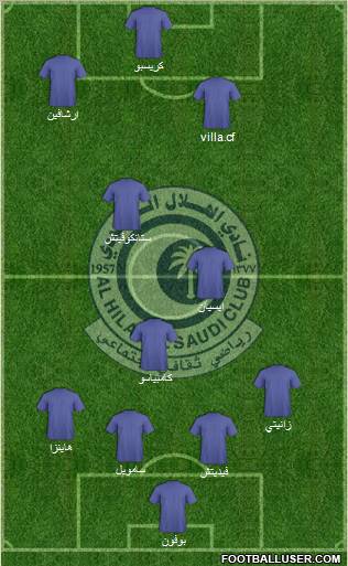 Al-Hilal (KSA) Formation 2011