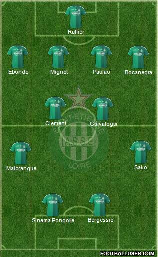 A.S. Saint-Etienne Formation 2011