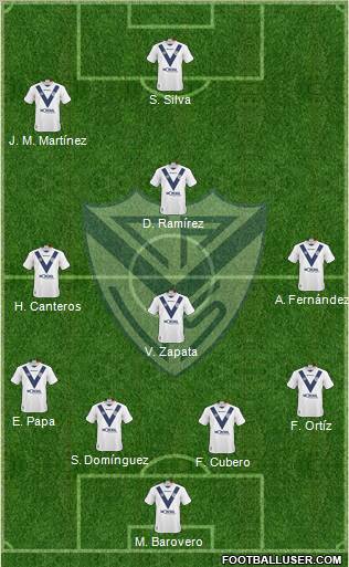 Vélez Sarsfield Formation 2011