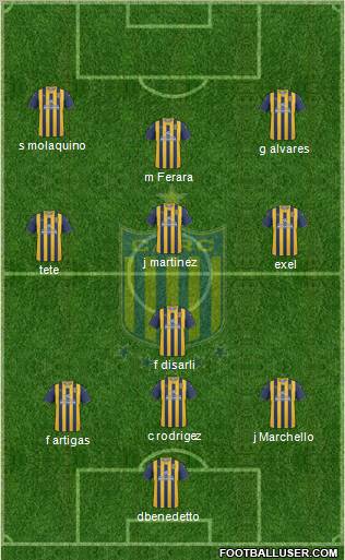 Rosario Central Formation 2011