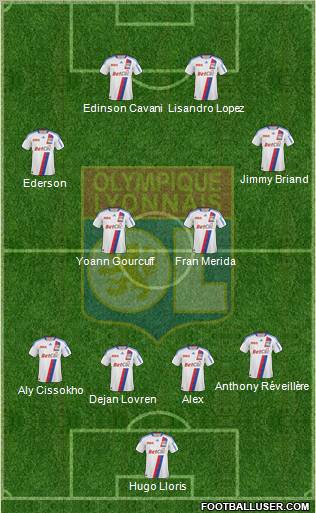 Olympique Lyonnais Formation 2011