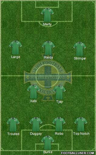 Northern Ireland Formation 2011
