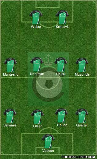 KSV Cercle Brugge Formation 2011