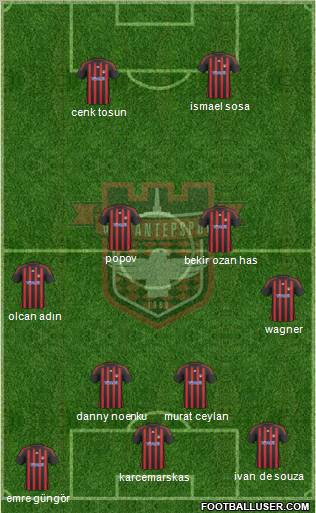 Gaziantepspor Formation 2011