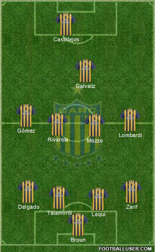 Rosario Central Formation 2011