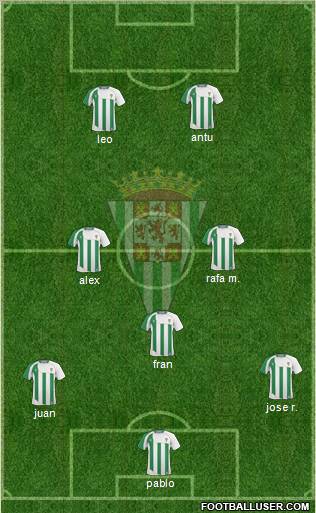 Córdoba C.F., S.A.D. Formation 2011