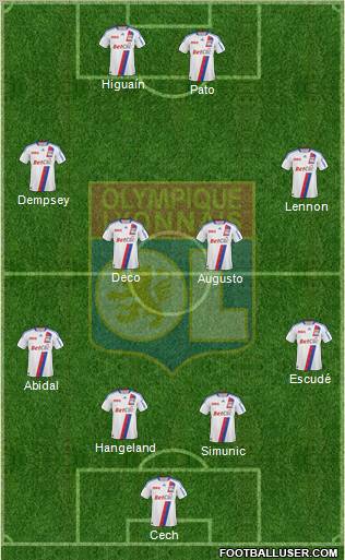 Olympique Lyonnais Formation 2011