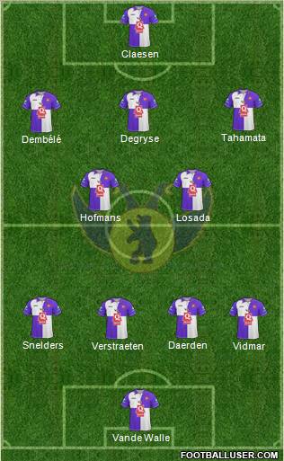 G. Beerschot Antwerpen Formation 2011