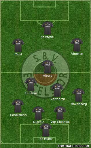 SBV Excelsior Formation 2011
