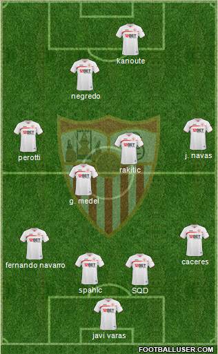 Sevilla F.C., S.A.D. Formation 2011