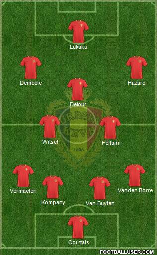 Belgium Formation 2011