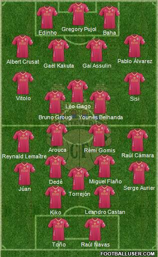 Pontevedra C.F. Formation 2011