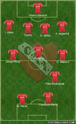 Independiente Formation 2011