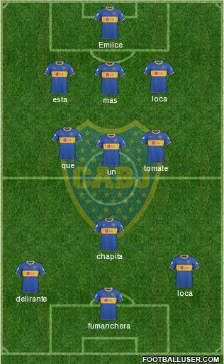 Boca Juniors Formation 2011