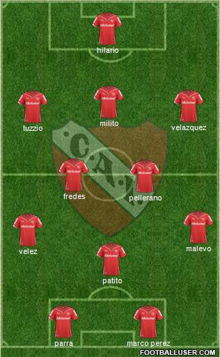 Independiente Formation 2011