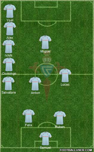 R.C. Celta S.A.D. Formation 2011
