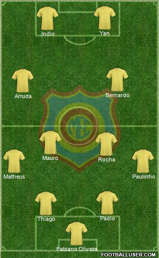Madureira EC Formation 2011