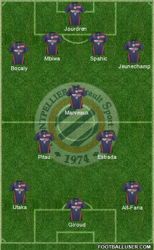 Montpellier Hérault Sport Club Formation 2011