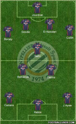 Montpellier Hérault Sport Club Formation 2011
