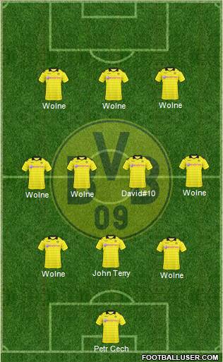 Borussia Dortmund Formation 2011