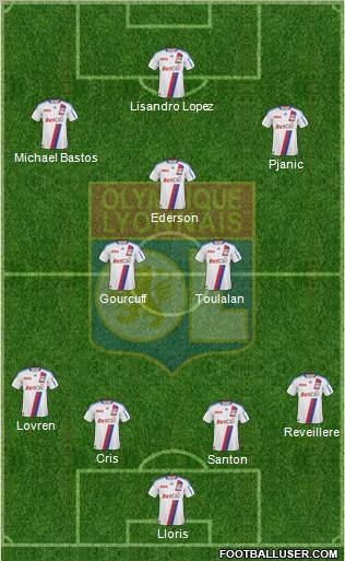 Olympique Lyonnais Formation 2011
