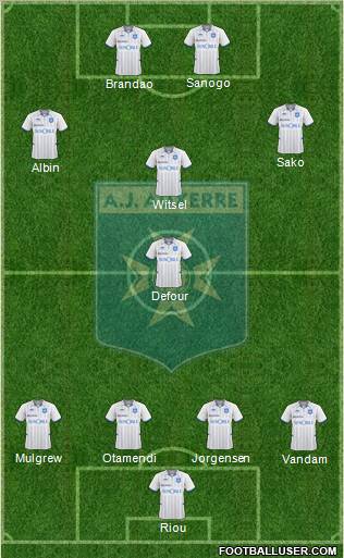 A.J. Auxerre Formation 2011