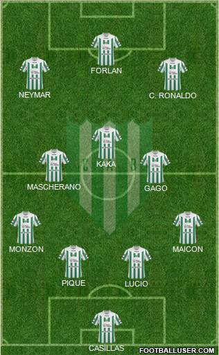 Banfield football formation