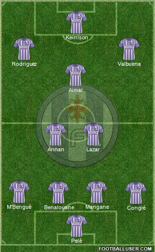 Toulouse Football Club Formation 2011