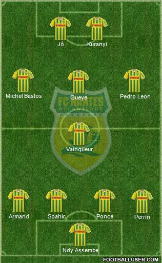 FC Nantes Formation 2011
