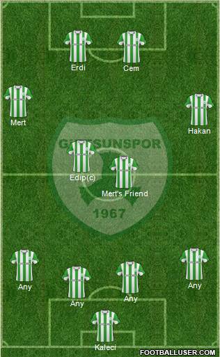 Giresunspor Formation 2011