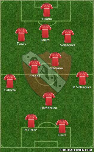 Independiente Formation 2011