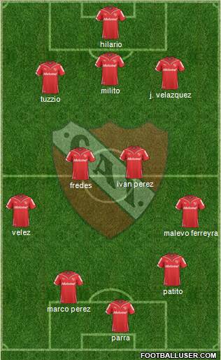 Independiente Formation 2011