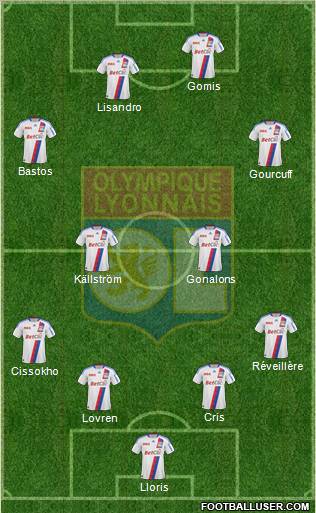 Olympique Lyonnais Formation 2011
