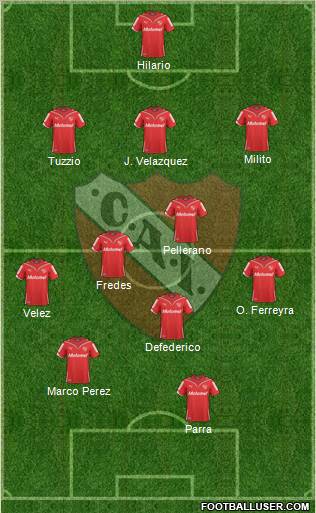 Independiente Formation 2011