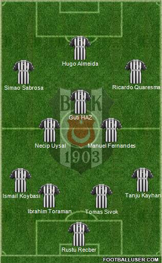 Besiktas JK Formation 2011