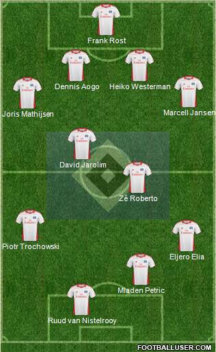 Hamburger SV Formation 2011