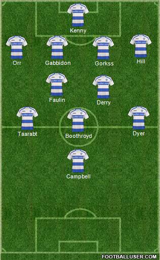 Queens Park Rangers Formation 2011