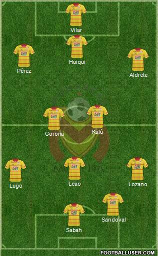 Club Monarcas Morelia Formation 2011