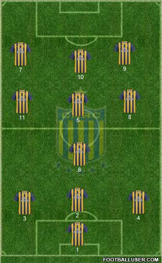 Rosario Central Formation 2011