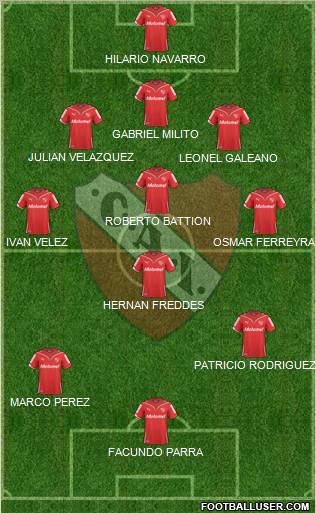 Independiente Formation 2011