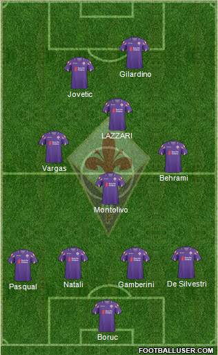 Fiorentina Formation 2011