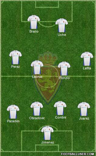 R. Zaragoza S.A.D. Formation 2011