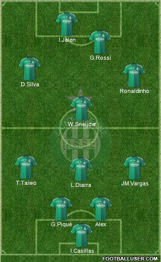 A.S. Saint-Etienne Formation 2011