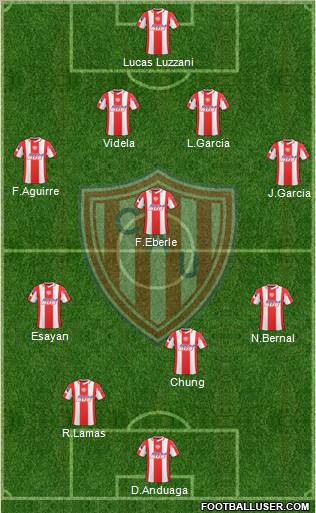 Unión de Santa Fe Formation 2011