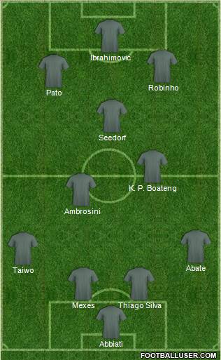 Pro Evolution Soccer Team Formation 2011