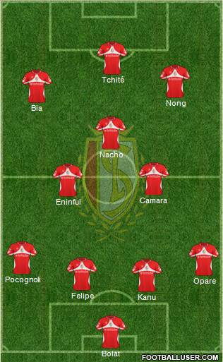 R Standard de Liège Formation 2011