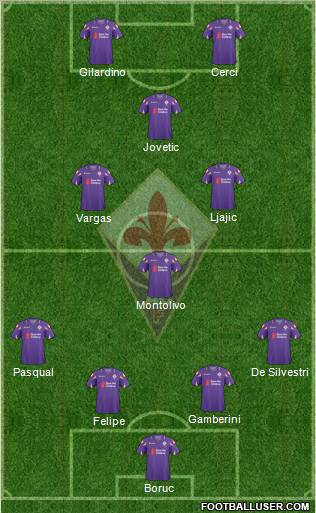 Fiorentina Formation 2011