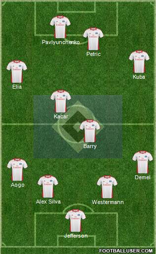 Hamburger SV Formation 2011